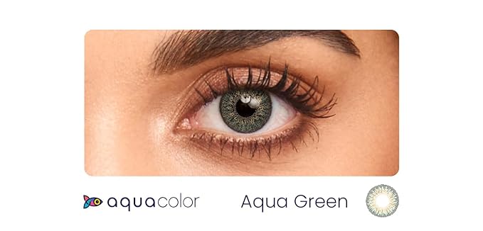 Contact Lens Aqua Color Daily Disposable Color