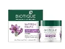 Biotique Bio Saffron Dew Youthful Moisturizer Cream | Protects Skin Cells | Prevents Ageing And Retains Youthful Glow | 100% Botanical Extracts | Suitable For All Skin Types | 50G