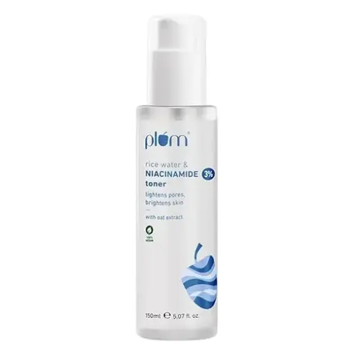 Plum 3% Niacinamide & Rice Water Face Toner