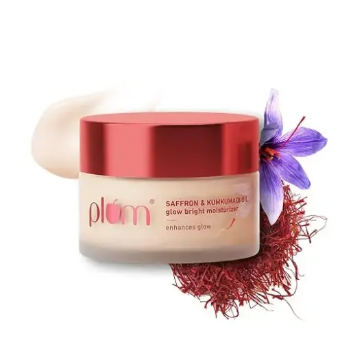 Plum Saffron & Kumkumadi Oil Daily Glow Bright Moisturizing Cream 
