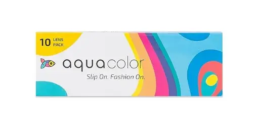 Contact Lens Aqua Color Daily Disposable Color